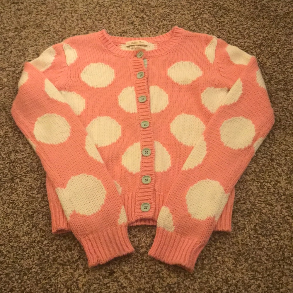 Like New Matilda Jane Polka dot sweater